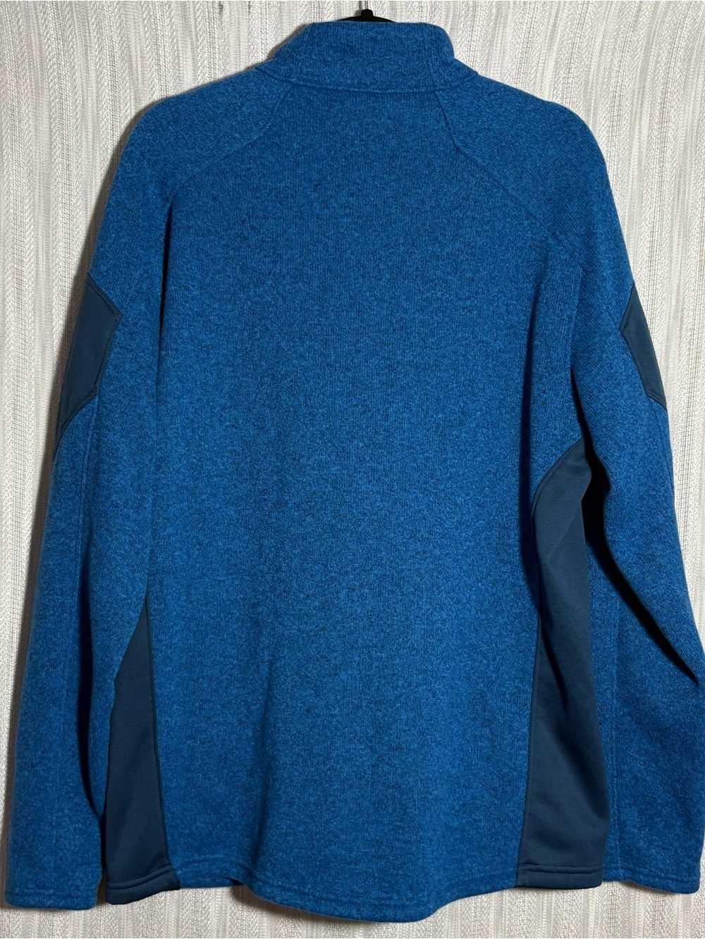 Spyder Empire Jacket Mens Size L Blue Orange Full Zip Pockets - Picture 4 of 6